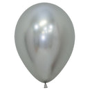 Sempertex Balloons Reflex Silver Size Selections