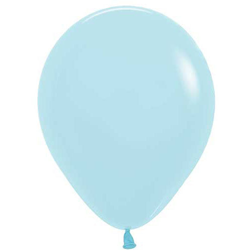 Sempertex Balloons Matte Pastel Blue Size Selections