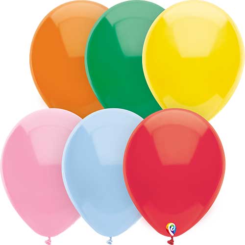Funsational Balloons Standard Assortment 12" 50ct.