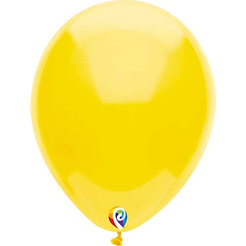 Funsational Balloons Yellow 12" 50ct.