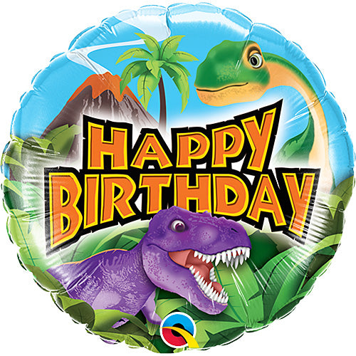 Birthday Dinosaurs Balloons 9"