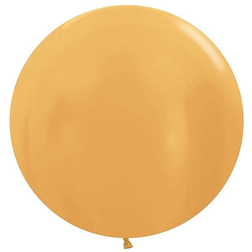 Sempertex Balloons Metallic Gold 24"