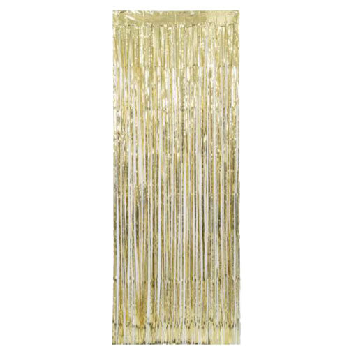 Gold Foil Curtain 3' x 8'