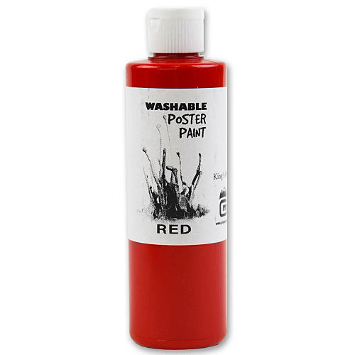 Washable Red Paint