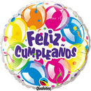 Feliz Cumpleaños Sparkle Balloons 18"