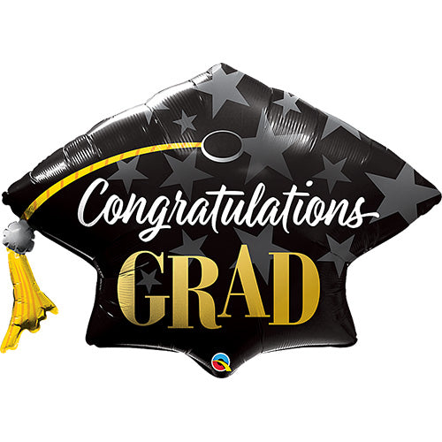 Congratulations Grad Stars Balloons 41"