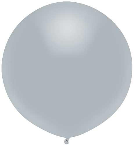BSA Balloons Shining Platinum Silver F176