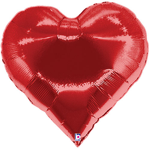 Casino Heart Shape Balloons 35"