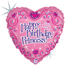 Princess Happy Birthday Balloons 18in.