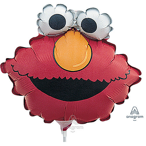 Elmo Head Balloons 13"