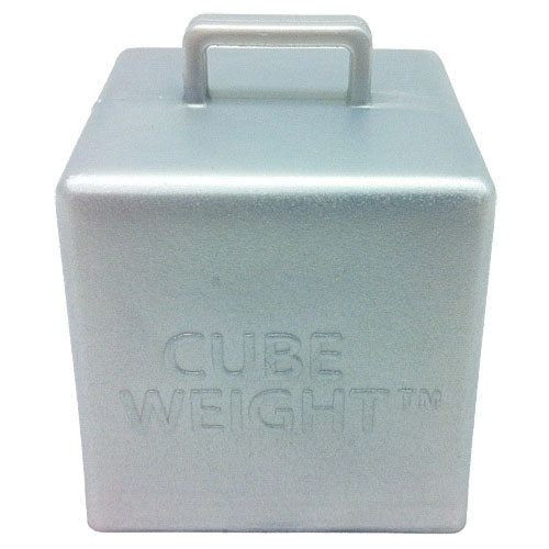 Silver Cube Weights
